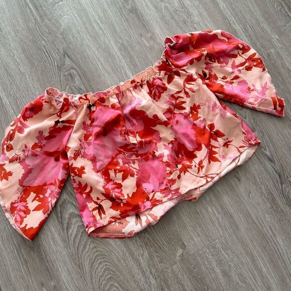 Floral Off the Shoulder Top - Picture 3 of 7